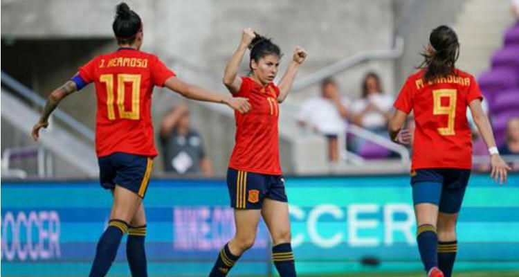 España comienza con buen pie en la 'She Believes Cup'
