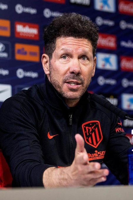 Simeone: "Veo al Sevilla peligroso al contragolpe"