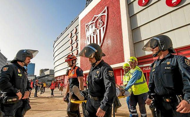 La Policía pide que el Sevilla-Roma sea a puerta cerrada