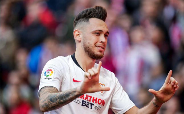 Ocampos puede igualar a Kanouté y Luis Fabiano en el derbi