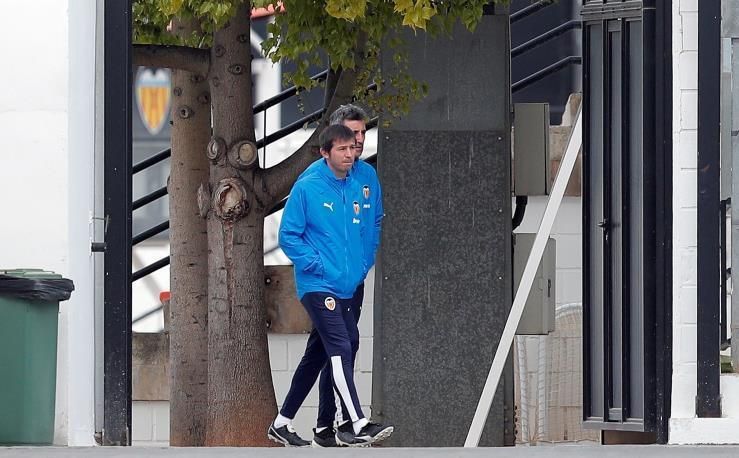 El Valencia cancela su entrenamiento y la plantilla se quedará en sus casas