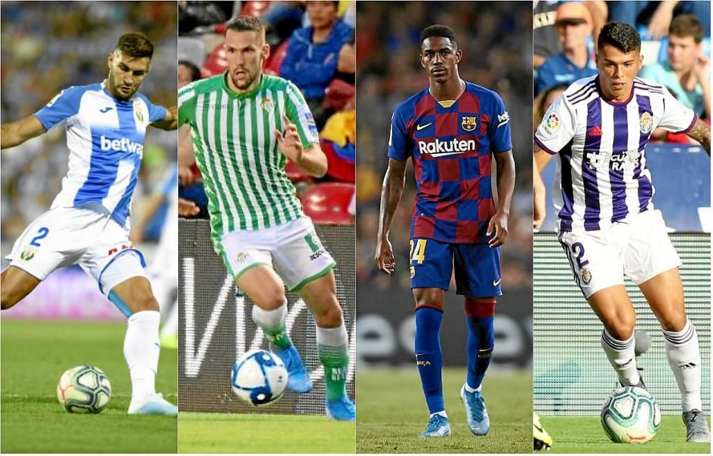 Los laterales del Betis en la planificación de la 20/21