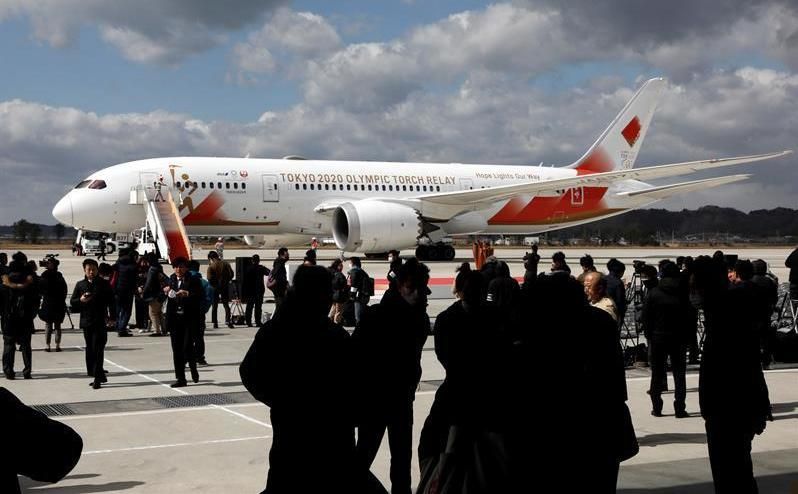 La antorcha de los Juegos Olímpicos de Tokio 2020 aterriza en Japón