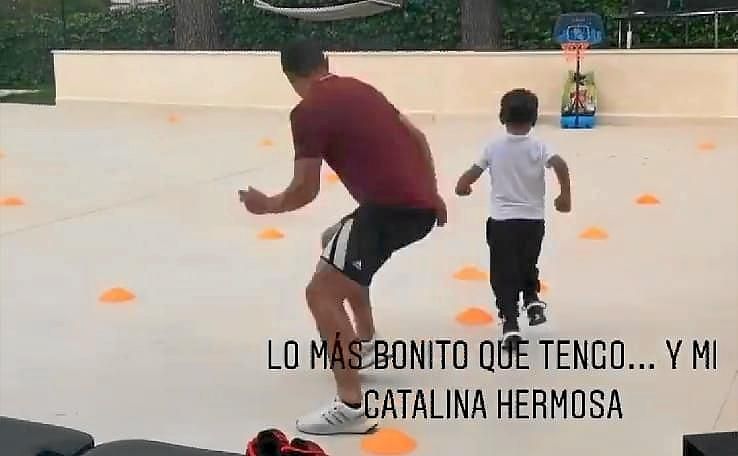 Guardado aprovecha el confinamiento para recuperar su tobillo