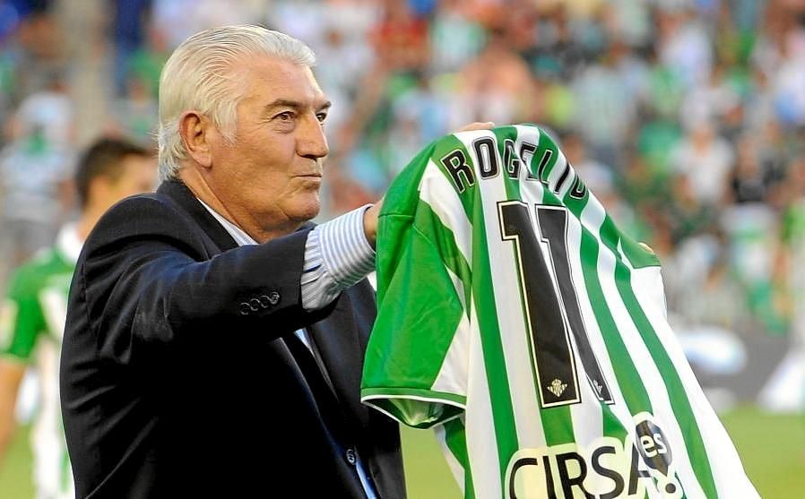 El Betis recuerda a Rogelio en el primer aniversario de su muerte