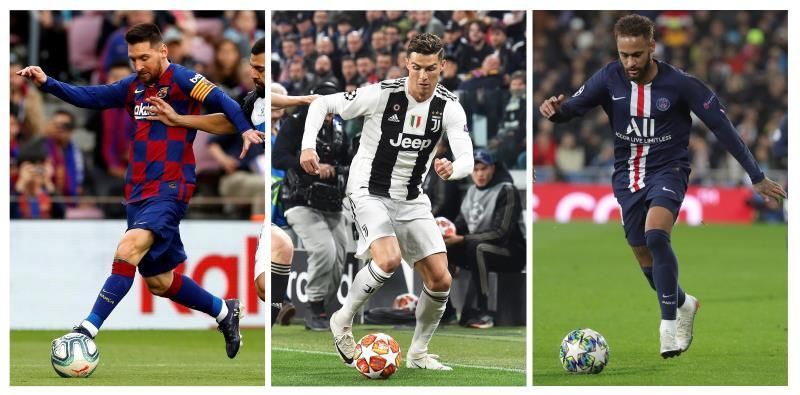 Messi repite como jugador con más ingresos, por delante de Ronaldo y Neymar