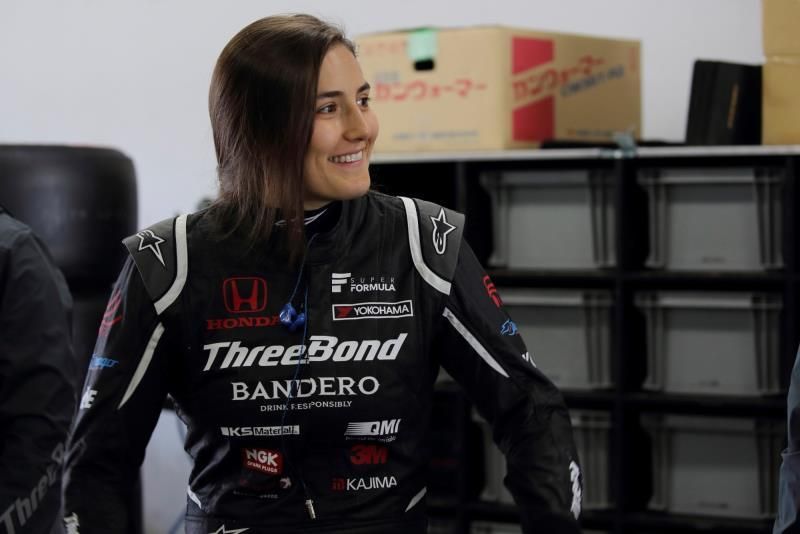 Tatiana Calderón prueba el Super Fórmula en Fuji