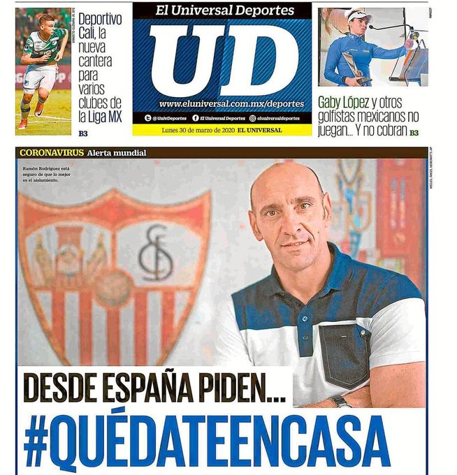 Monchi: "Nunca en mi vida había hecho tantas videollamadas"