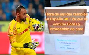 El solidario gesto de Beto con Sevilla