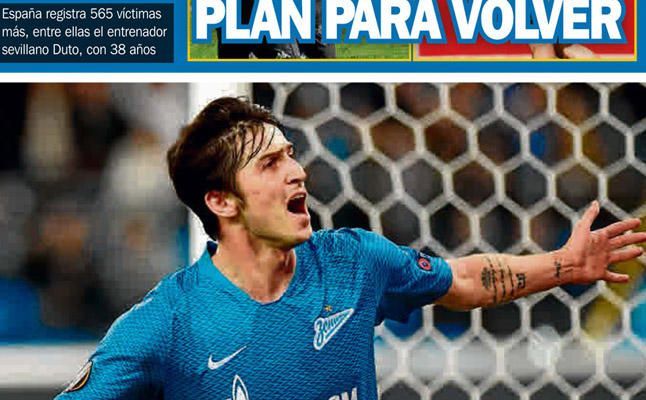 La portada de ESTADIO