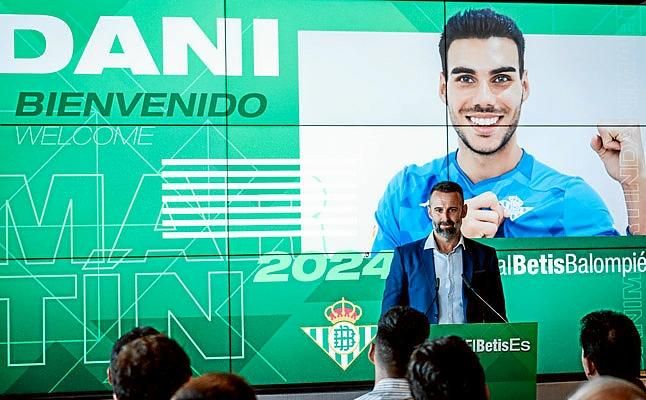 Doblas pide al Betis que tenga paciencia con Dani Martín