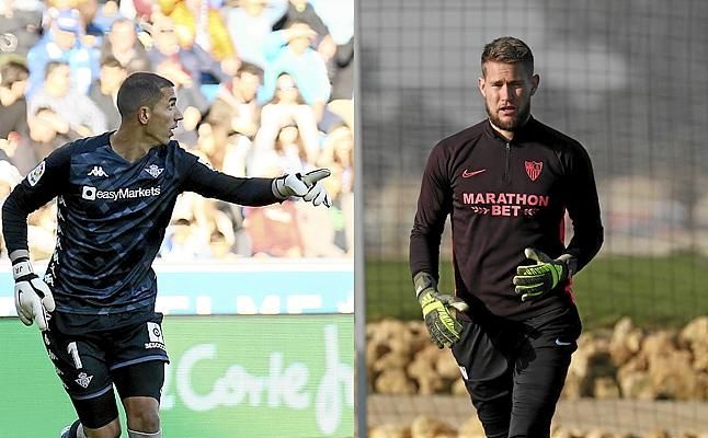 Betis y Sevilla buscan un portero 'gemelo'