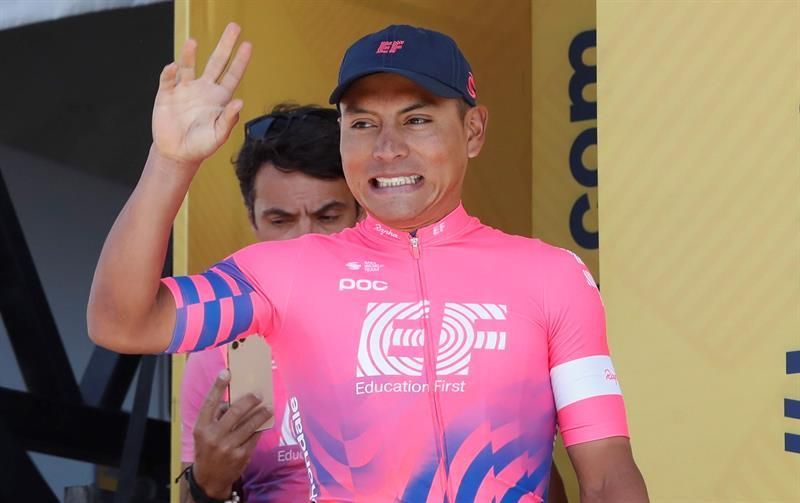 El colombiano Moncada gana una carrera virtual de ciclismo con 500 participantes