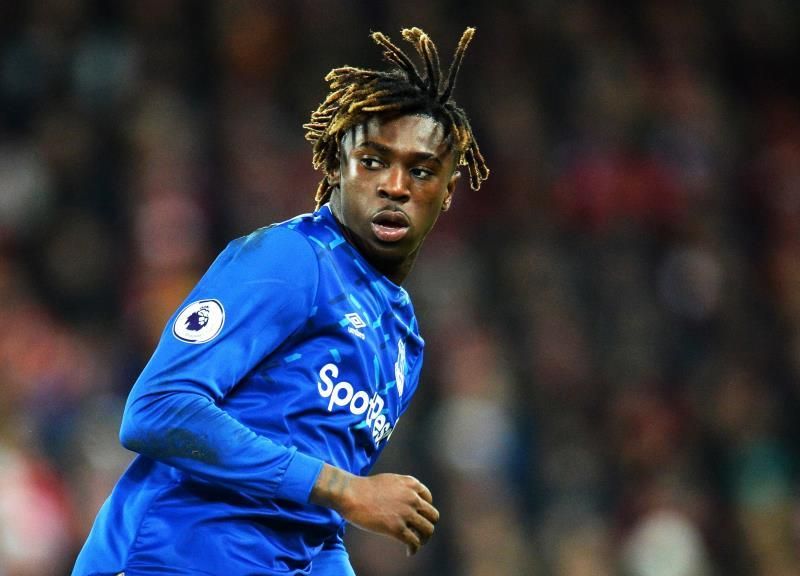 El Everton, "horrorizado" por el comportamiento de Moise Kean