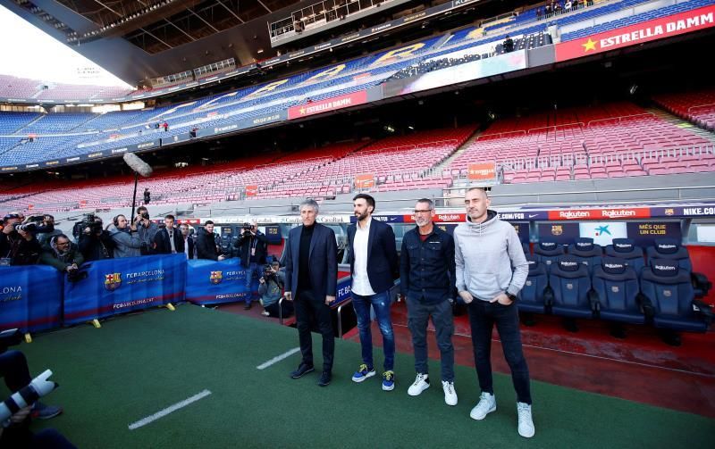 Setién: "Hasta ver al Barça de Cruyff, nunca me preocupé por la táctica"