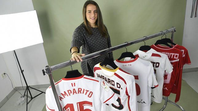 Amparo Delgado, una vida dedicada al Sevilla FC