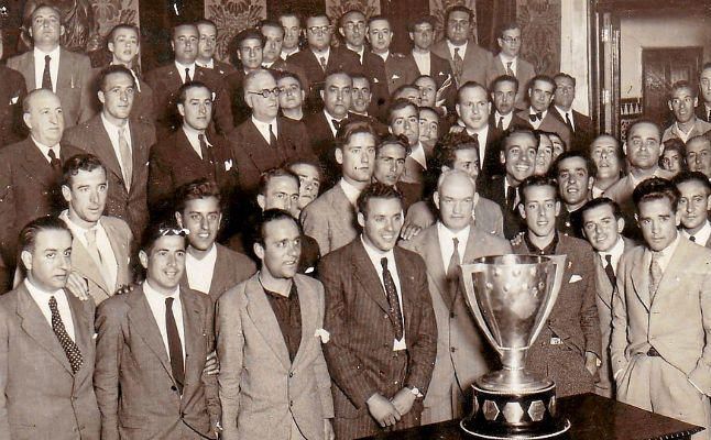 El Betis celebra el 85 aniversario de su título de Liga