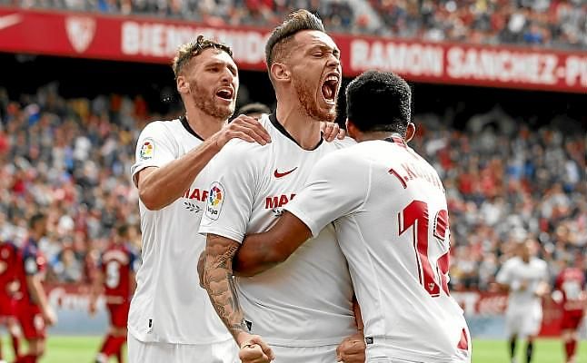 Los goles del Sevilla, cómo y dónde