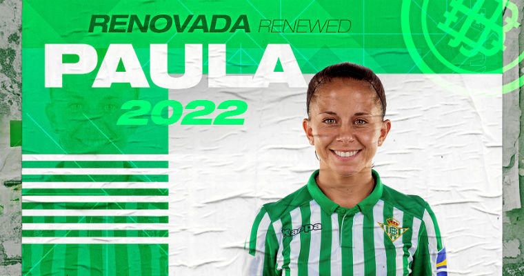 Paula Perea renueva con el Real Betis hasta 2022