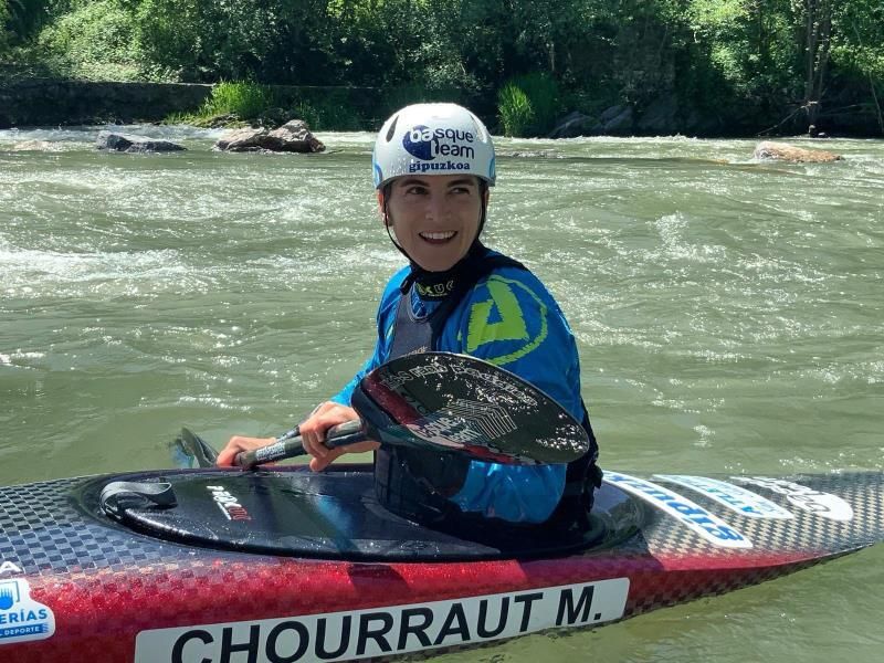 Chourraut ha tenido "sensaciones contradictorias" en su vuelta al agua