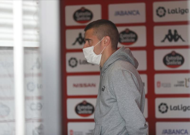 Los jugadores del Lugo se examinan de la Covid-19