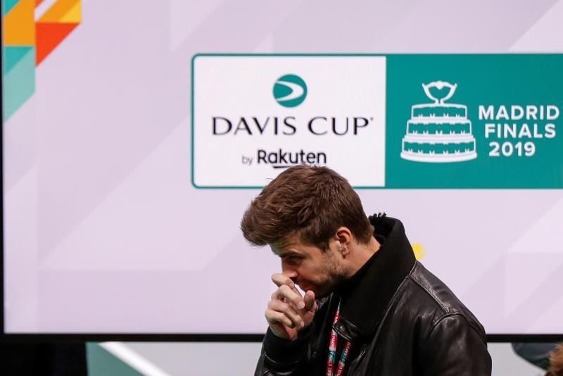 Piqué, "pesimista" con la posibilidad de celebrar la Copa Davis en 2020