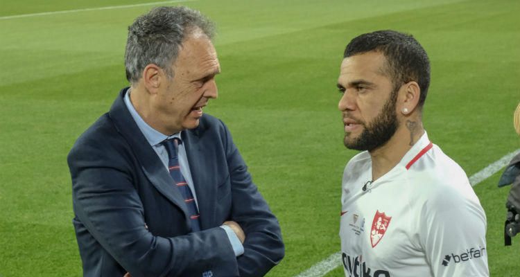 Daniel Alves: "Lo más especial fue cambiar la historia del Sevilla FC"