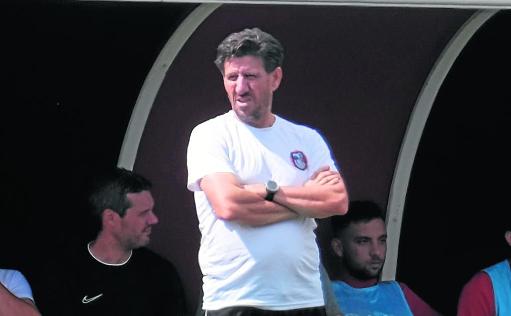 Diego Román, entrenador del Gerena: "Ha sido de un meritazo tremendo"