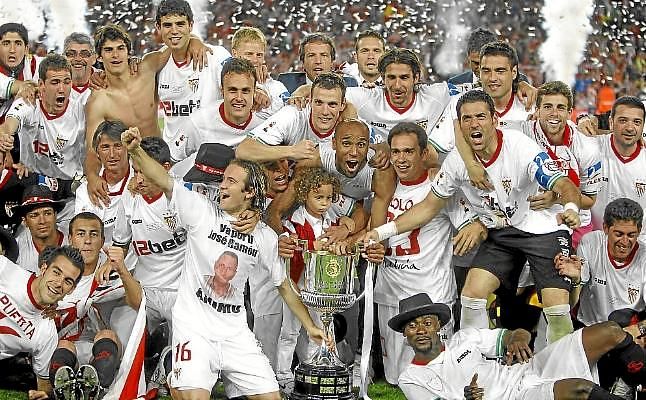 Diez años del título más canterano del Sevilla