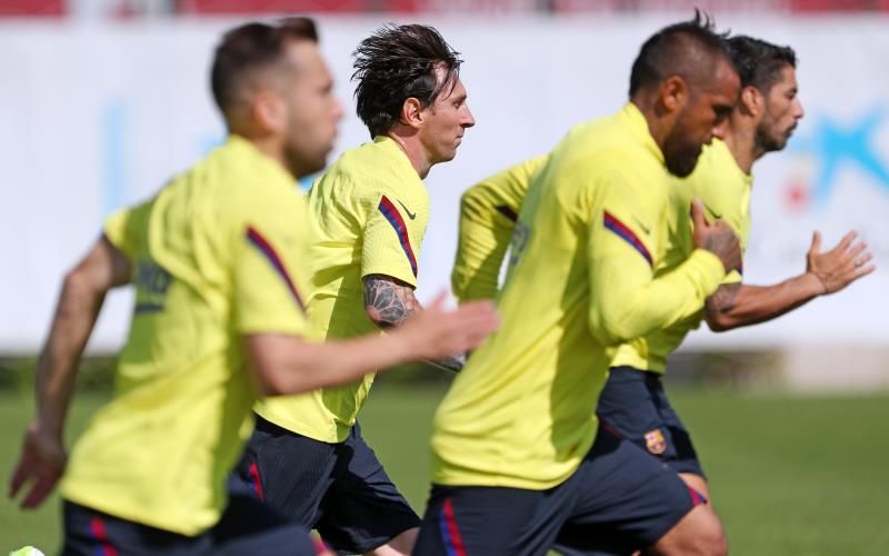 El Barça empieza a trabajar en grupos de 14 jugadores