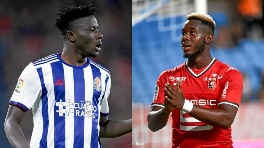 Salisu 'empuja' a Gnagnon al Sevilla