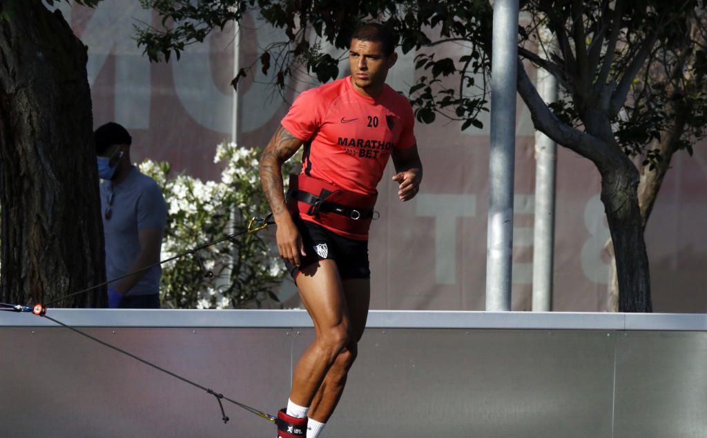 Diego Carlos, sobre el derbi: "Con afición o sin ella, es un partido especial"