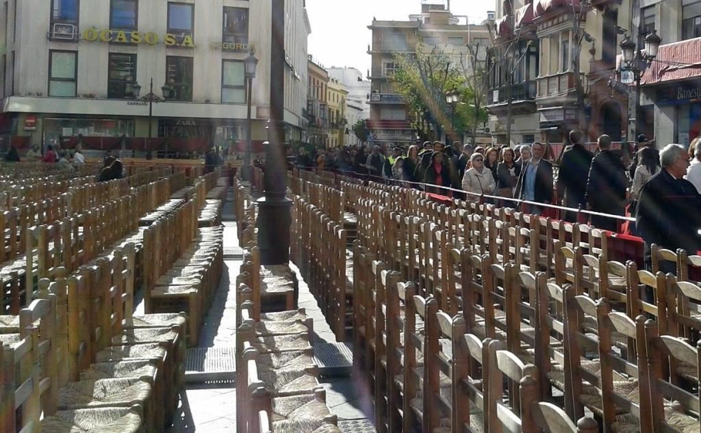 Abierto ya el plazo para solicitar la devolución del dinero de las sillas de Semana Santa