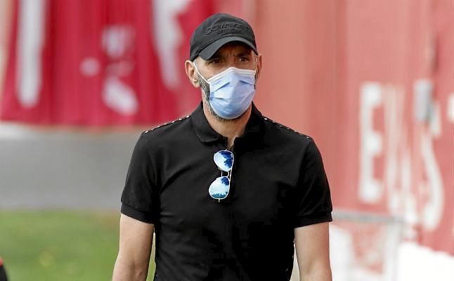 Monchi la echa "al suelo" antes del derbi: "Humildad y trabajo"