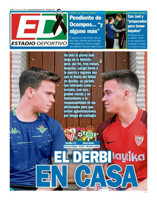 La portada de ESTADIO