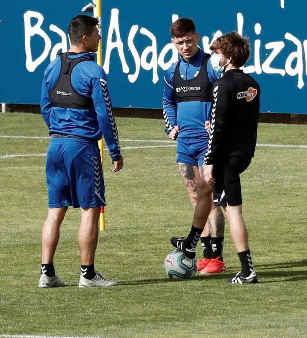 Roncaglia regresa de forma parcial con el grupo