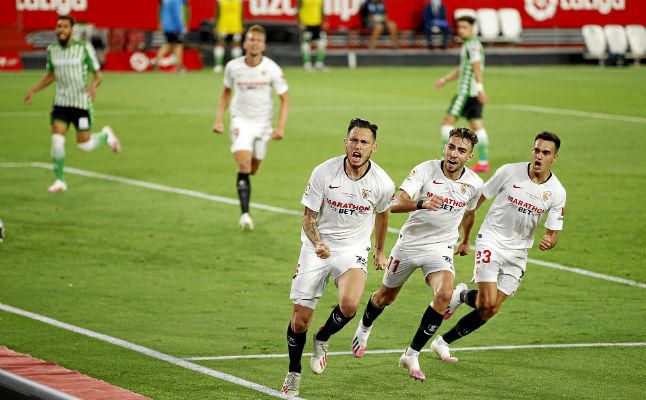 El Sevilla FC, justo vencedor en el derbi
