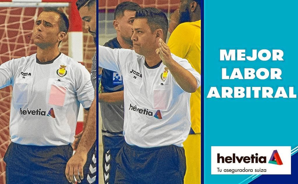 Ángel Sabroso y Óscar Raluy, premiados por 'Mejor Labor Arbitral'