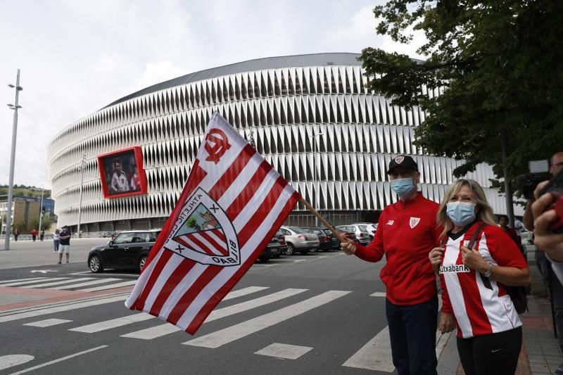 San Mamés, como un domingo sin fútbol
