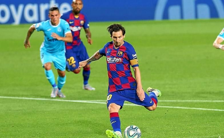 El susto y Ansu Fati despiertan a tiempo al Barça