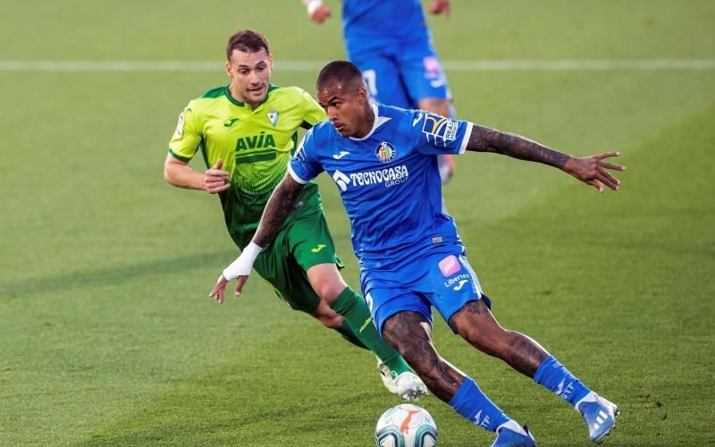 Getafe 1-1 Eibar: Charles diluye el sueño Champions