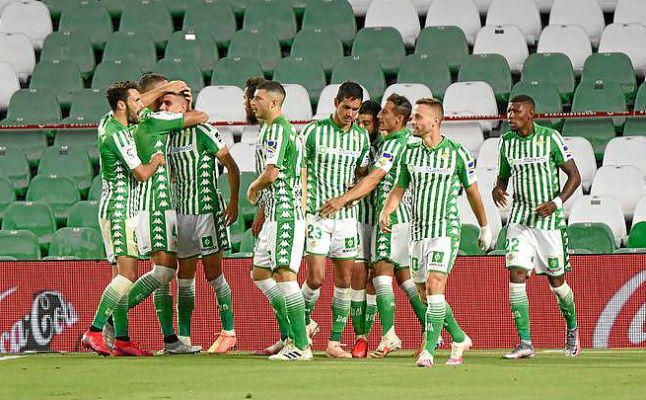 Dos jugadores del Betis en el once ideal de la jornada