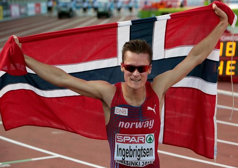 El noruego Henrik Ingebrigtsen firma la mejor marca mundial del año en 5.000