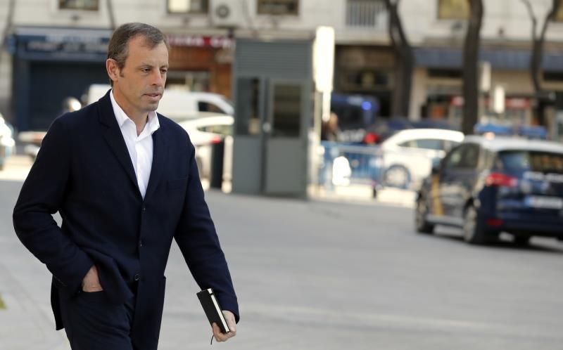 Sandro Rosell: "Intentaré influir en las elecciones del Barça"