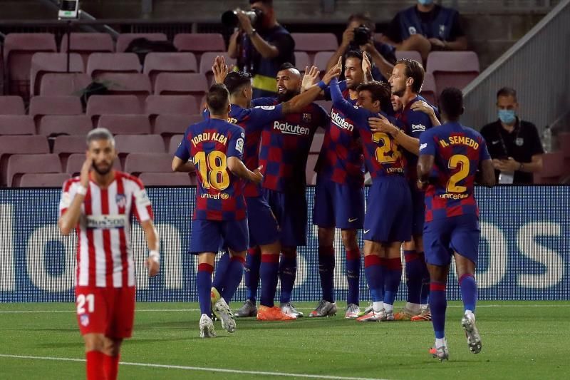 2-2. El Barça se deja otro pedazo de Liga ante el Atlético