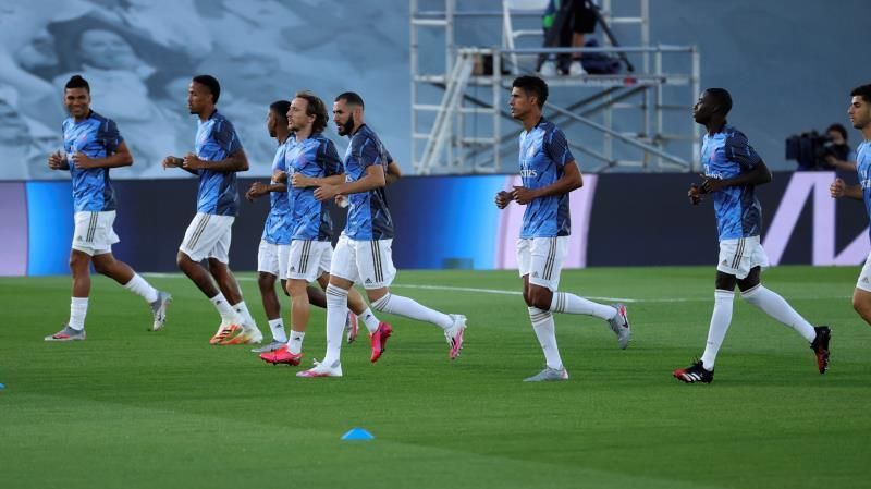 Lucas Vázquez de lateral derecho; Asensio y Rodrygo en el tridente