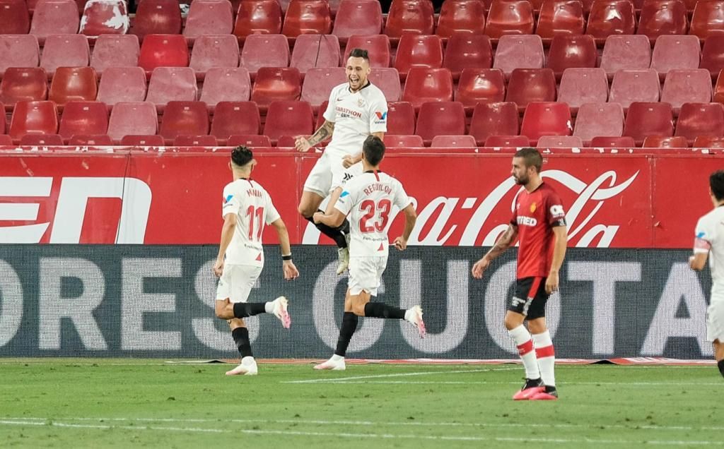 Sevilla FC-Mallorca (2-0): Ocampos y En-Nesyri sellan virtualmente la Champions