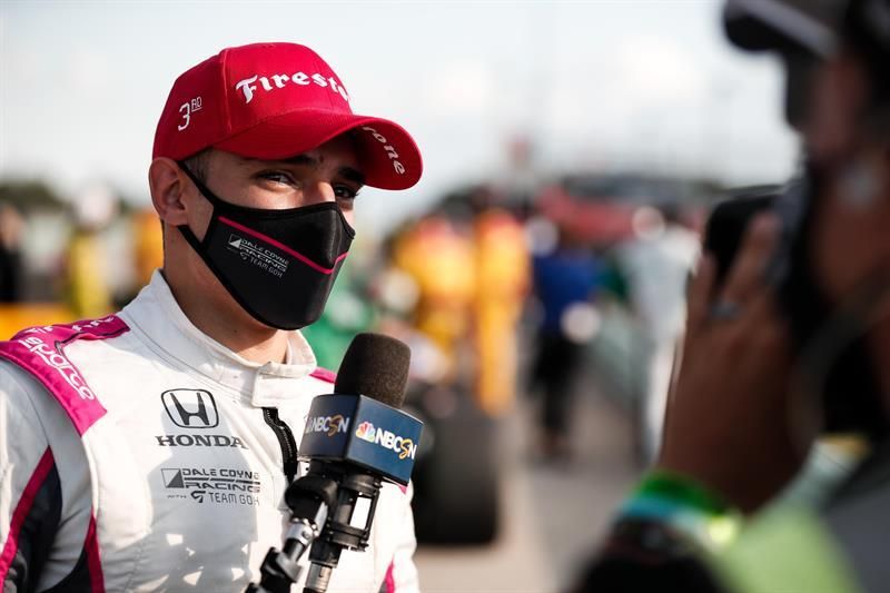 El español Palou es tercero en la IndyCar
