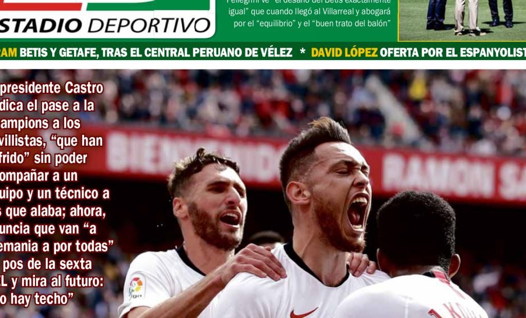 La portada de ESTADIO