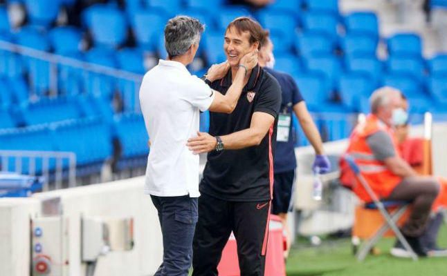 Alguacil espera que la Real pueda 'echar una mano' al Sevilla